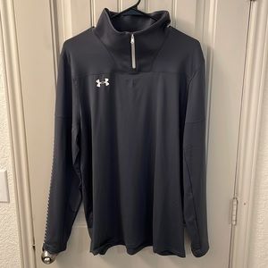 Men’s Under Armour 1/4 quarter qtr zip performance running pullover